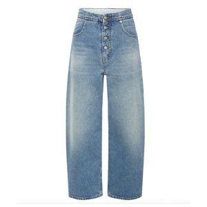 MM6 MAISON MARGIELA RIANNA HIGH WAIST COTTON DENIM JEANS sz. 4
